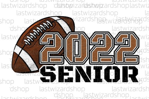 2022 Football Senior Png: Graphics for Crafts