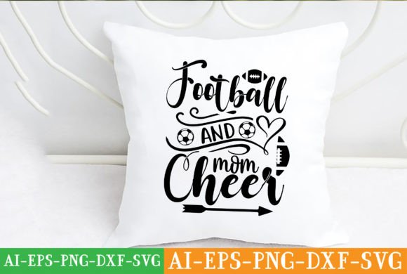 Football and Cheer Mom SVG Design Review
