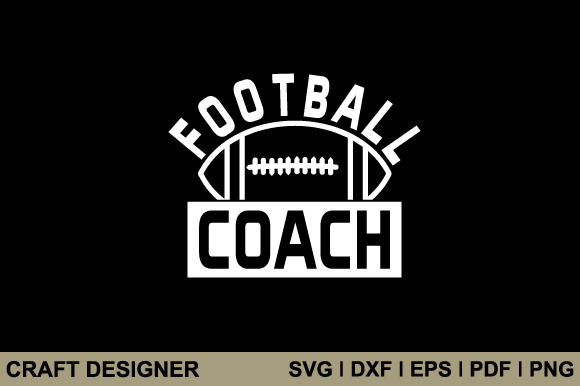 Football Coach SVG: Graphics & Crafts Asset Review