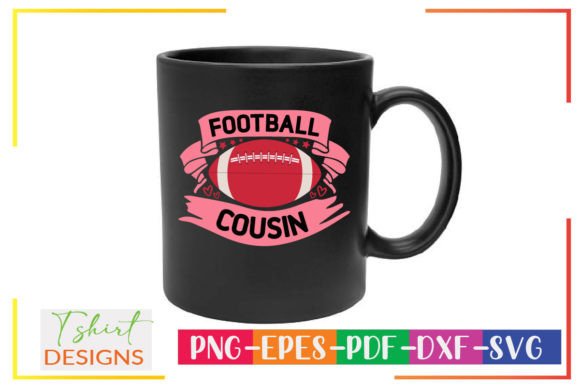 Football Cousin Design: Graphics for Crafts