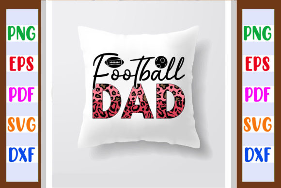 Football Dad Sublimation Graphics for Crafts