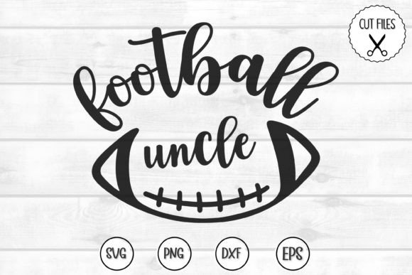 Football Uncle SVG: Graphics & Crafts Branding