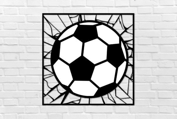 Football Wall Graphics for Local Business Crafts