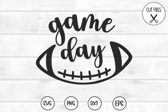 Game Day SVG Graphics for Football Crafts