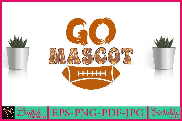 Go Mascot SVG & Paw Print Graphics for Crafts