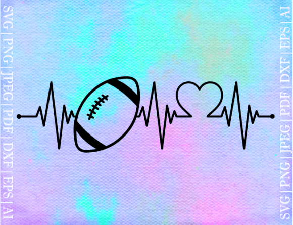 Heartbeat Football SVG: Graphics & Crafts Review