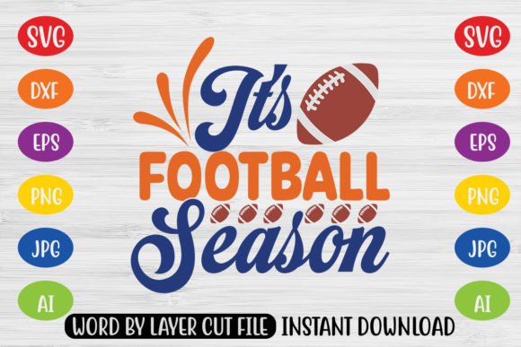 It's Football Season SVG: Graphics & Crafts Asset Review