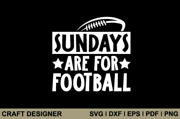 Sundays Are for Football SVG: Graphics & Crafts Review